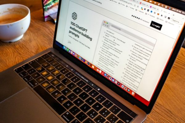 Prompt Display at Laptop